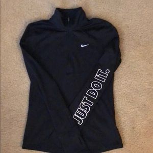 Nike drifit half zip